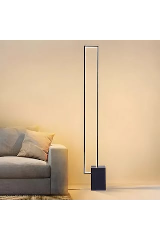 Dikdörtgen Led Lambader 9646-t25-6t-hu Siyah