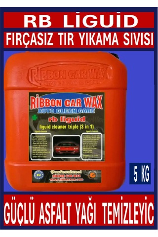 Rb Liguid Fırçasız Tır Ağır Vasıta Yıkama Şampuanı 5 Kg