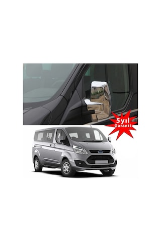 Ford Tourneo Custom Ayna Kapağı Krom Nikelajı 2014 Sonrası