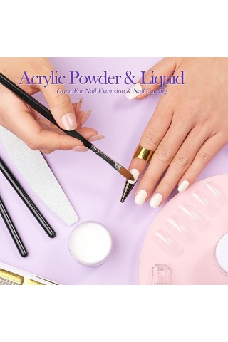 Born Pretty Akrilik Toz 02 White 56341