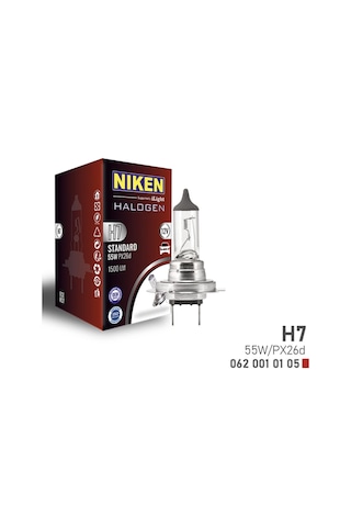 H7 Far Ampülü Halojen 1 Adet Px26d 12v