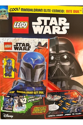 Lego Star Wars Aylık Dergi - Flemenkçe Mandoalorian Figür