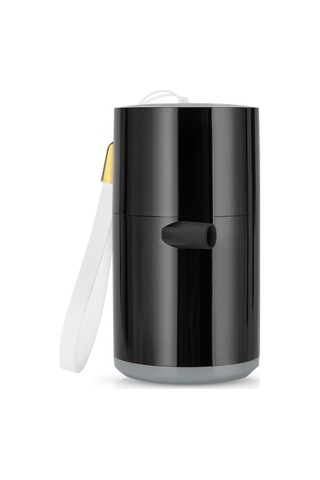 Pazly Siyah Işıklı Mini Hava Pompası - 1400mah Şarj Edilebilir - Kablosuz Şişirme Pompası/ Siyah