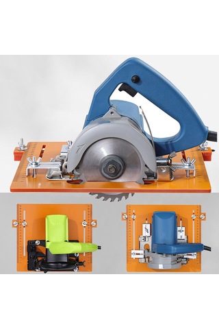 Xindoker Makineler İçin Kesim Yardımı Tabanı, Mühendislik Plastik, 28x25cm, 19cm Kesim Kapasitesi, 4 İnç Ve Bazı 5 İnç Modeller İçin Evrensel