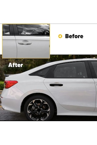 HONDA CIVIC FE1 (2022+) UYUMLU KAPI KOLU KAPLAMASI PIANO BLACK
