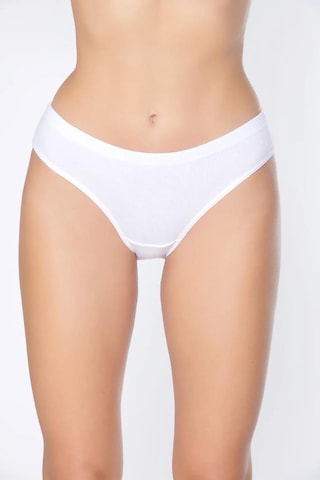 12 Adet Tutku Elit Bayan Bambu Kombel Bikini Külot Karışık Renk 2710 Çok Renkli