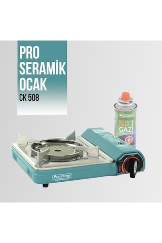 CK-508 Orcamp Seramik Tekli Portatif Kamp Ocak Çok Renkli