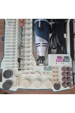 Proter PR 190 MK Mini Grinder Seti 190 Parça Mikro Kalıpçı Seti