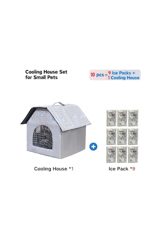 Willowhaven 10 Adet Küçük Evcil Hayvanlar İçin Soğutma Seti 9 Buz Torbası Ve Taşınabilir Serin Yuva