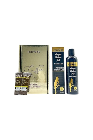 Coffee Bitkisel Kahve Karışımı Toparlayıcı Göğüs Bakım Jeli Filtre