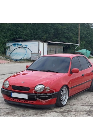 Toyota Corolla Uyumlu Terra 1999-2002 Uyumlu Üniversal Astra H Lip Esnek Ön Lip 2 Parça Tampon Altı Dil Karlık Ön Ek 00 Şüscaroto Aksesuar
