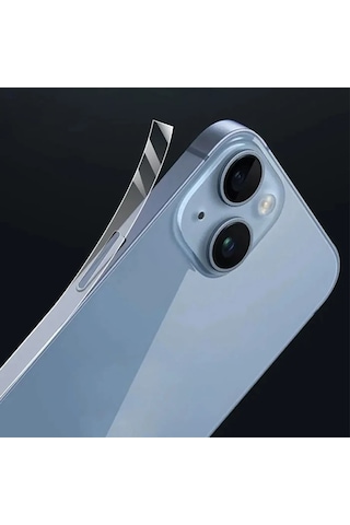 Ally iPhone Uyumlu 15 Plus Hidrojel Hayalet Yan Alt Üst Kaplama Koruyucu Film- 5775