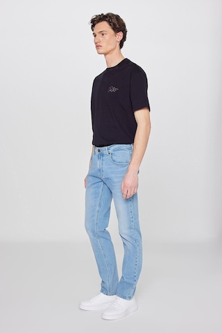 Lee L707 Daren Straight Fit Normal Bel Jean Pantolon Ml707knmb Açık Mavi