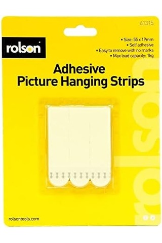 61315 Picture Hanging Strip, 50 x 22