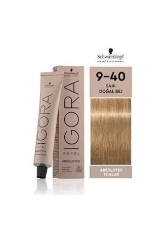 Schwarzkopf Igora Royal 9-40 Saç Boyası 60ml