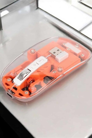 Kablosuz Mouse Fare 5.0 Bluetooth Bağlantılı Usb Girişli Yeni Nesil Standart