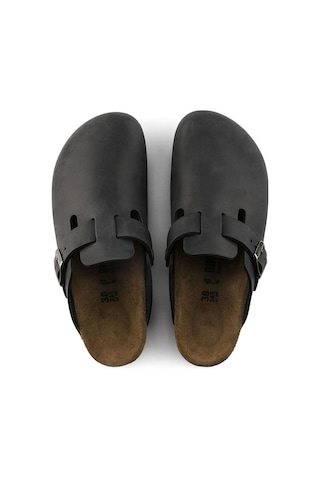 Birkenstock Boston Leoi Unisex Terlik 059463 Siyah