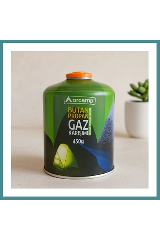 Trendexa Butan Propan Gaz Kartuş 450g Kore Tipi Mac Çok Renkli