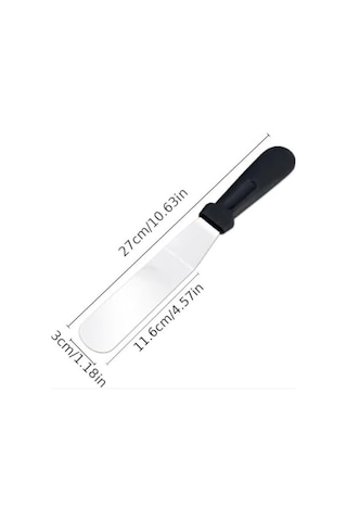 Çelik Pasta Sıvama Spatulası 27 Cm 0