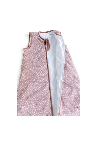 Premium Kalite 2,5 Tog 100% Pamuk Penye Astarlı Kız -erkek Çocuk Uyku Tulumu Kahverengi