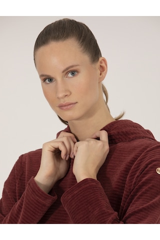 Pierre Cardin Kadın Bordo Sweatshirt 50254073-vr014 Bordo
