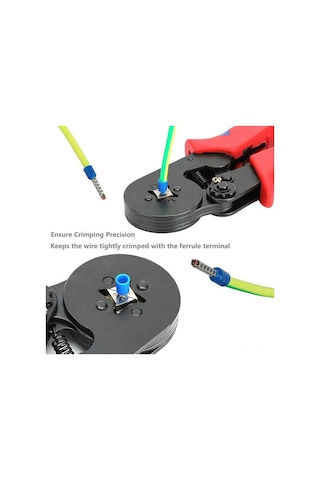 Padalink "profesyonel Kablolama Pensesi Ve 1200 Uçlu Set - Çoklu Boyutlar, 0.25-10mm²"