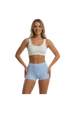 Sensu Kadın Üçlü Fitilli Modal Şort Model-2 Model-2