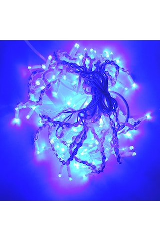 Sunlight Saçak Led Perde Aydınlatma 2m Dış Mekan Sarkıt Mavi Beya