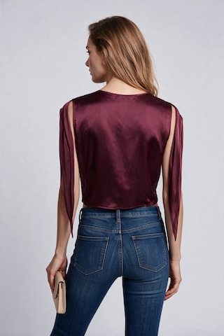 Blange Kadın Bluz 26213b Bordo