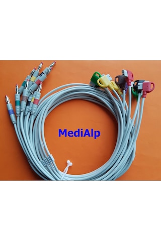 Philips Trim 2 Ii Page Writer Ekg Kablosu 10Lu Lead