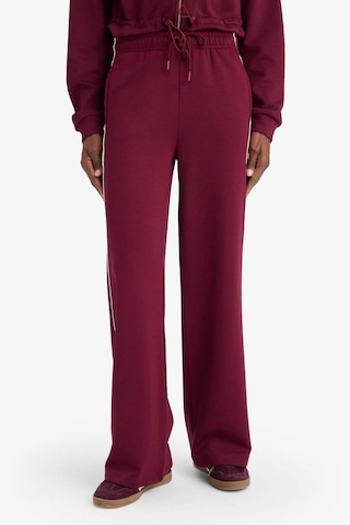 Defacto Defactofit Wide Leg Cepli Geniş Paça Uzun Boy Modal Sporcu Pantolon G4370ax25wnbr170 Bordo-br170