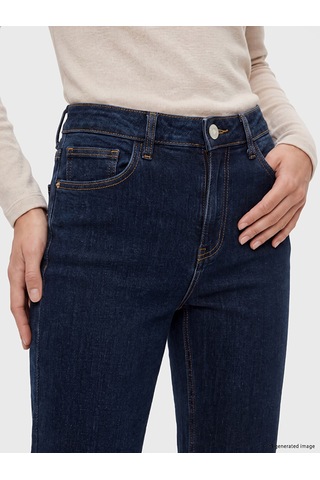Lcwaıkıkı Classic İndigo Flare Kadın Jean Pantolon