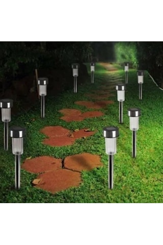 Kablosuz Solar Bahçe Lambası - 10 Lu Diğer