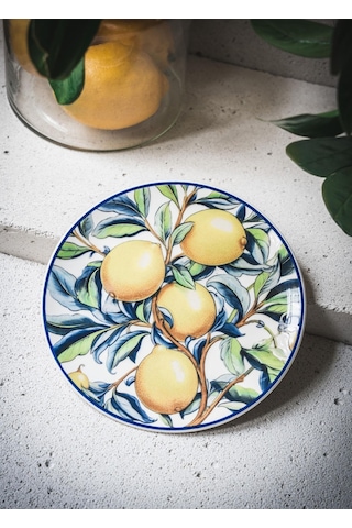 The Mia Odore Di Limone Pasta Tabağı 6lı Set 19 Cm Odl0002