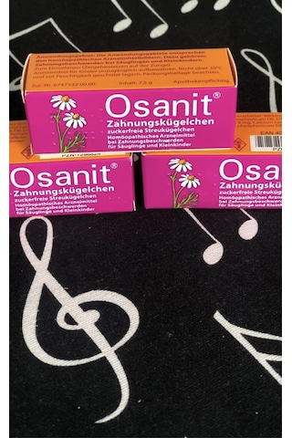 Osanit Bitkisel Diş Çıkarma Topları