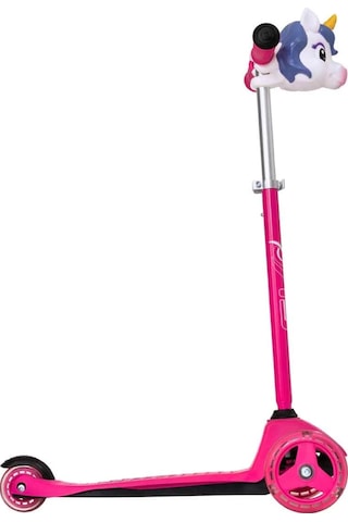 Unicorn 3 Teker Işıklı Scooter Nessiworld Pembe
