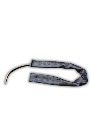 Kumaş Yay Kılıfı Gümüş Siyah