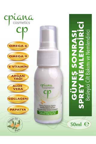 Sprey Güneş Sonrası Argan Yağlı Nemlendirici Krem 50ml