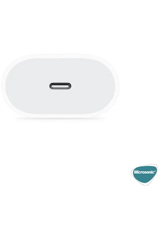 Microsonic Apple iPhone Uyumlu 17 Air Usb-c Güç Adaptörü, Type-c Priz Şarj Cihazı Adaptörü