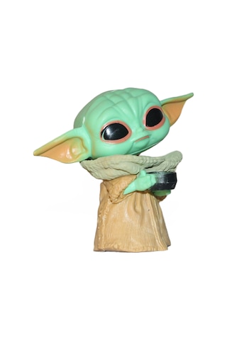 Star Wars The Mandalorian Grogu Baby Yoda Pop Stil 3 Boyutlu Koleksiyon & Karakter Figür Oyuncak 2
