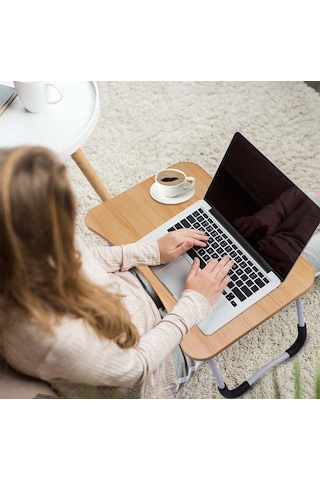 Konfeksiyon-Market Yatak Koltuk Üstü Öğrenci Ders Çalışma Kahvaltı Laptop Sehpası