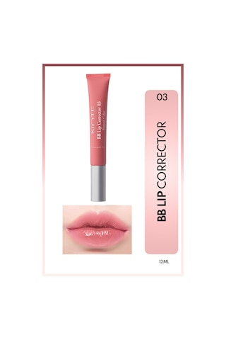 Note Cosmetique Bb Lip Corrector Renk Eşitleyici Ve Nemlendirici Dudak Parlatıcısı - 03 - Pembe