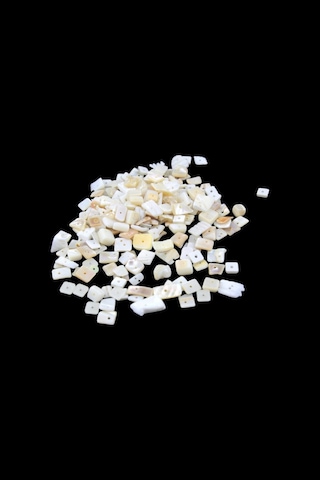 İnci Parıltısı Ortadan Delikli 6x12 Mm Sedef Boncuk 100 Adet