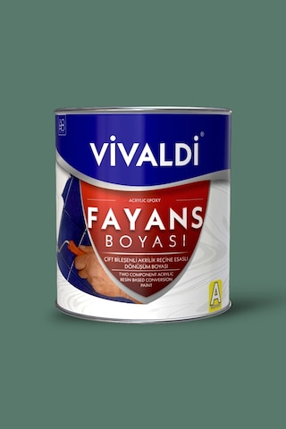 Fayans Boyası - Astar Ve Vernik Gerektirmeyen Boya - Sınırsız Renk 1 Kg 1 L
