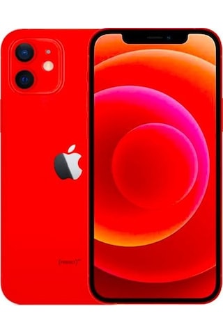 Yenilenmiş Apple İphone 12 Red 128 GB A Kalite (12 Ay Garantili)
