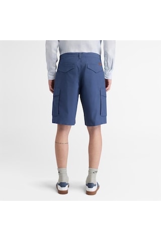 Timberland Brookline Poplin Cargo Short Erkek Şort-33318 Mavi