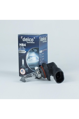 Delco U.s.a Hb4 9006 Halogen Ampul 12 Volt 51w P22d 10 Adet