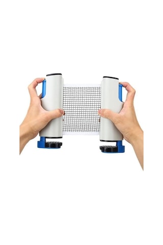 Mobee Masa Üstü Tenis File Seti Portatif Ayarlanabilir Çok Renkli