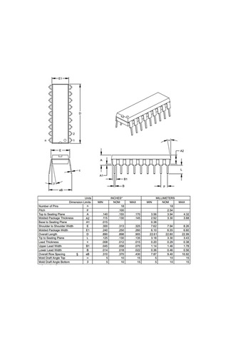 Pıc16f84a-04/p Dıp18 8-bit 20mhz Mikrodenetleyici