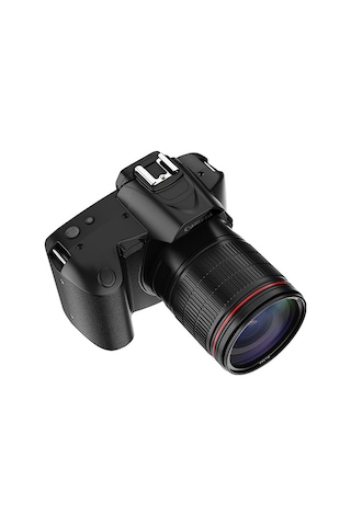 Hallow 4k Dijital Kamera Wifi Dijital Video Kamera 64mp Gece Görüşü Dahili Pil Siyah